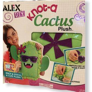 ALEX DIY Knot A cactus plush easy knot and stitch